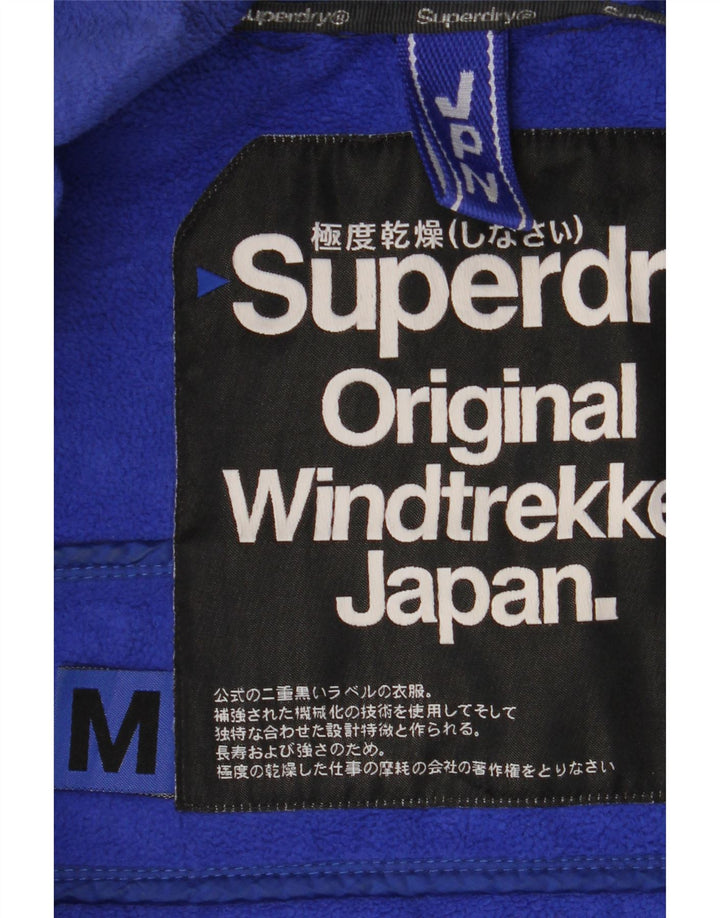 SUPERDRY Veste coupe-vent à capuche The Windtrekker pour homme UK 38 Gris moyen