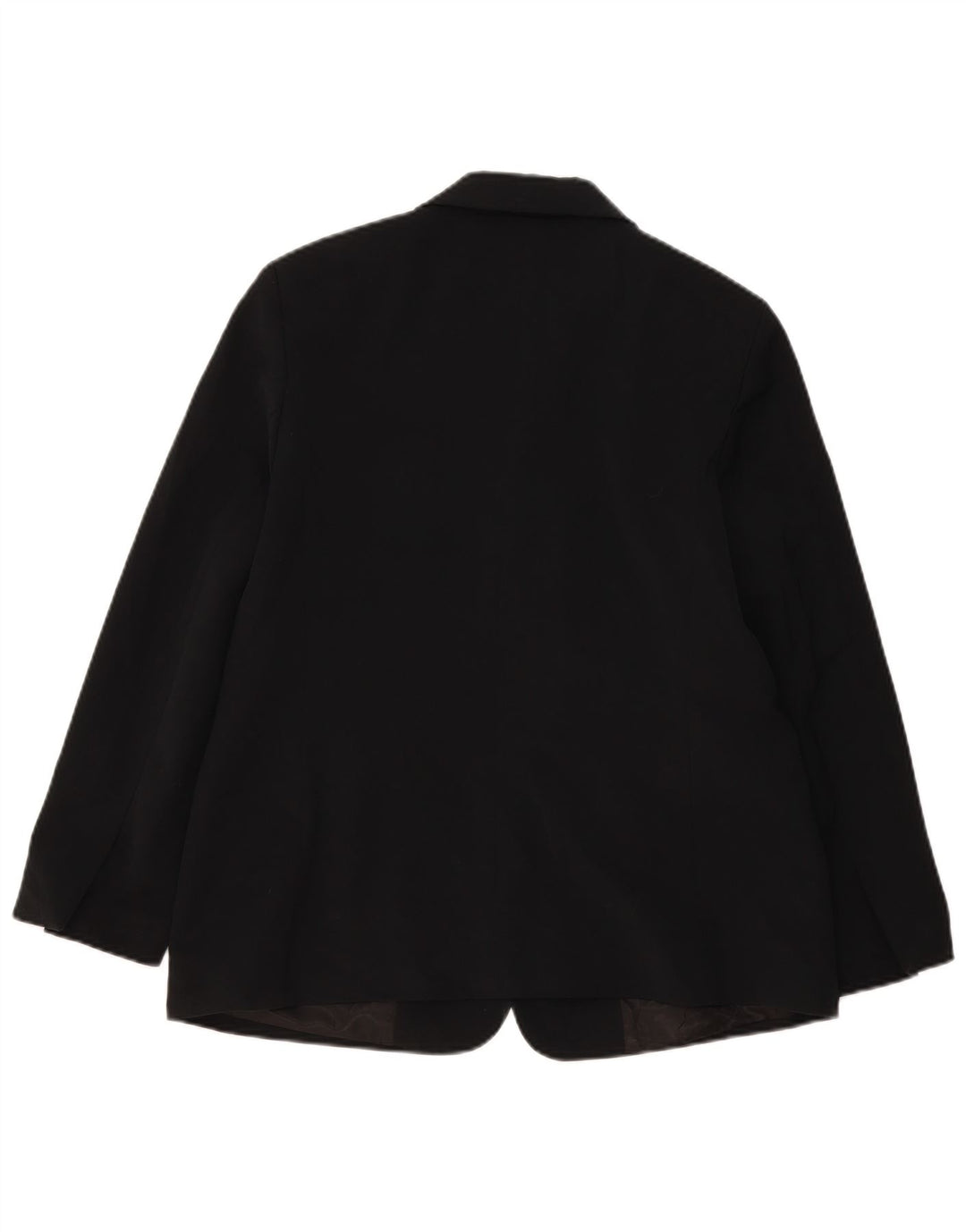 L.L.Bean Veste blazer à 3 boutons pour femme US 14 XL Noir Polyester