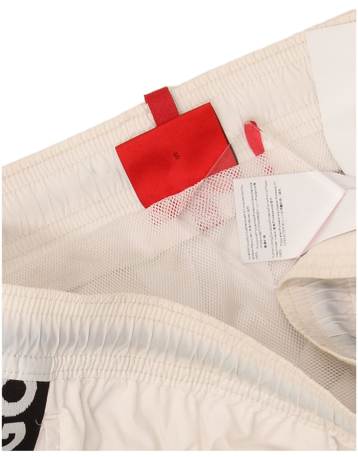 HUGO BOSS Short de bain Small Blanc Polyamide Homme