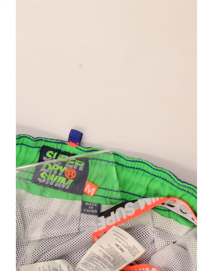 SUPERDRY Short de Bain Graphique Homme Bleu Moyen Polyester