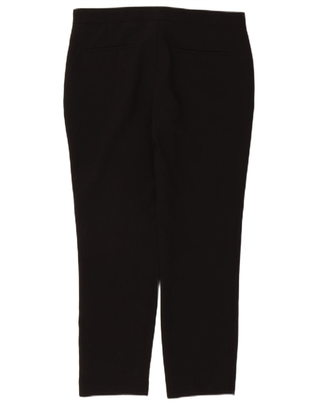 Zara Pantalon Chino Droit Femme EU 38 Small W28 L26 Noir