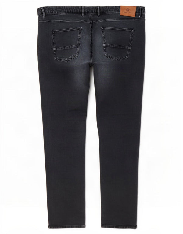 Massimo Dutti Pantalon décontracté coupe slim pour homme EU 50 2XL W40 L33 Bleu marine