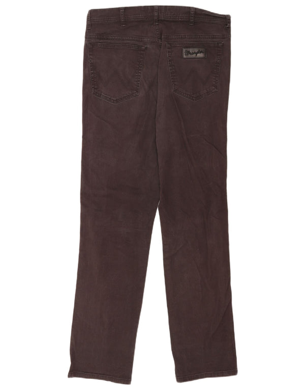 Wrangler Jean Droit Texas Homme W34 L34 Gris Coton