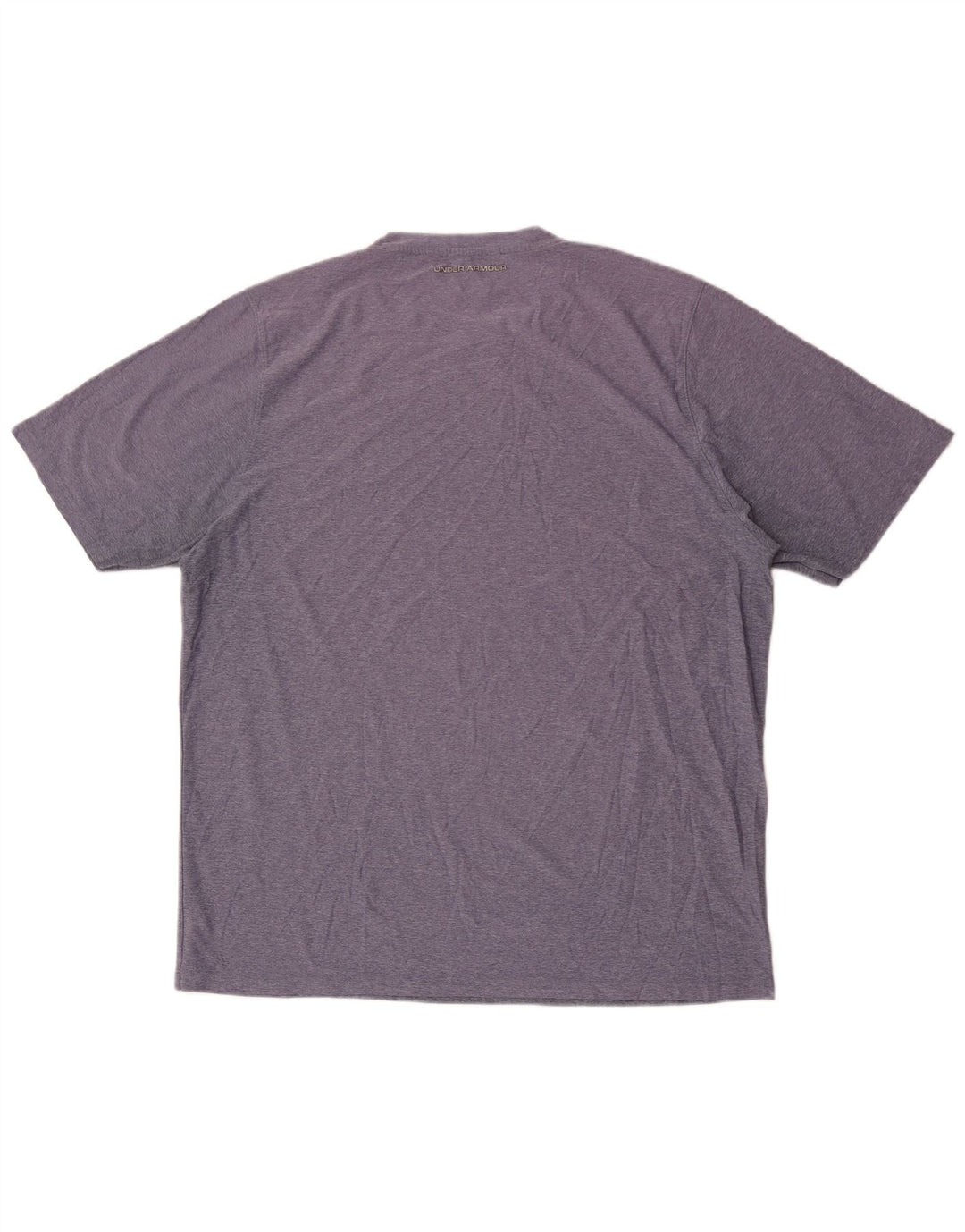 UNDER ARMOUR T-Shirt Homme Top XL Violet Moucheté