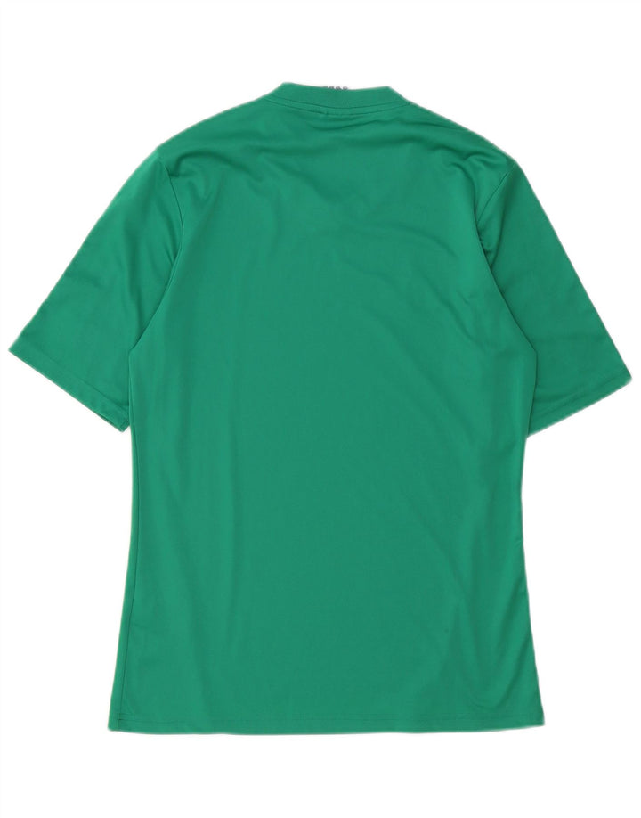 Adidas Hommes Climalite T-Shirt Haut Petit Vert Polyester