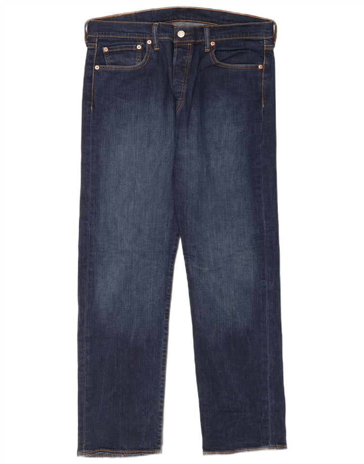 Levi's Jean Droit 501 Homme W34 L30 Bleu Marine