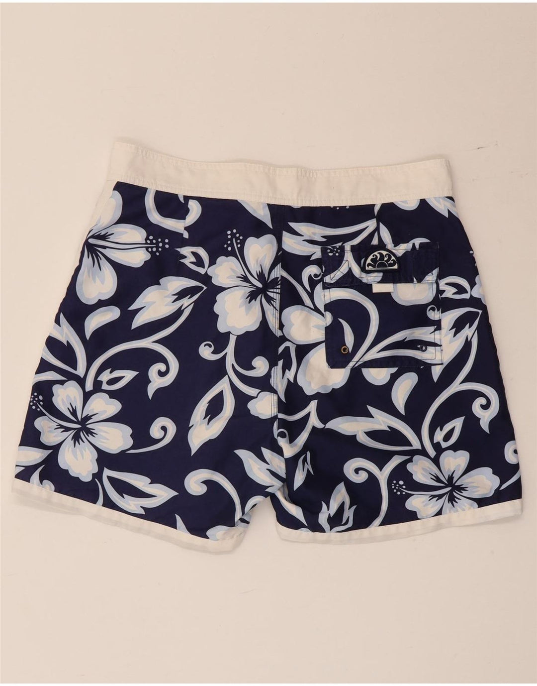 Sundek Short de bain homme bleu marine moyen polyester floral