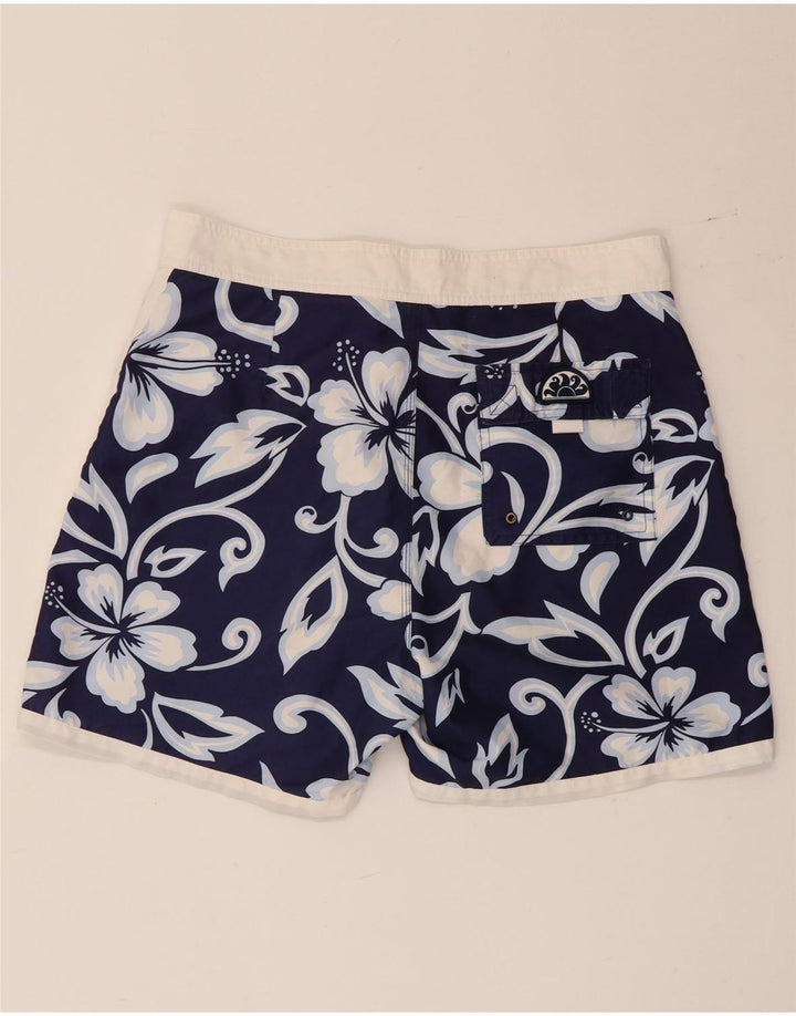 Sundek Short de bain homme bleu marine moyen polyester floral