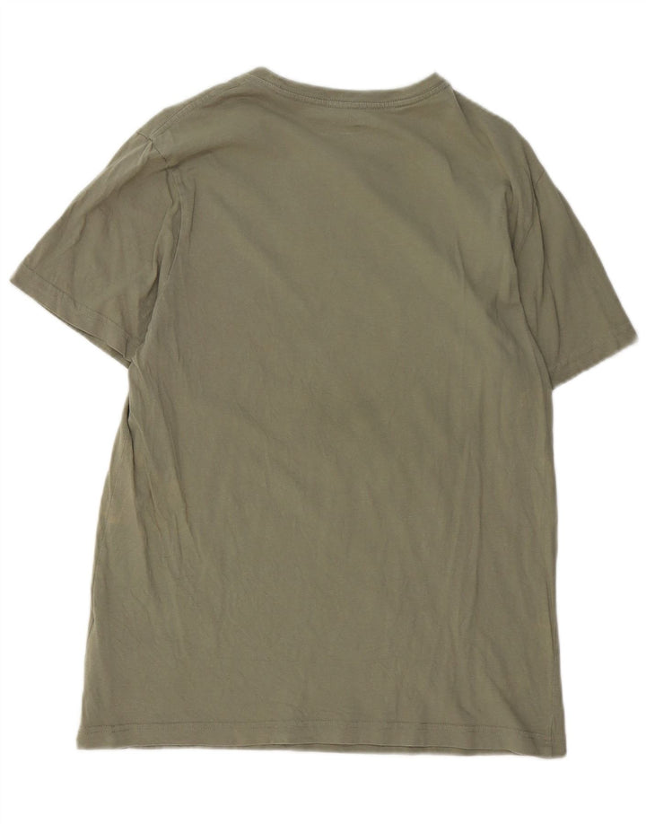 Hurley T-Shirt Graphique Homme Vert Moyen Coton