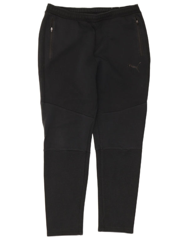 PUMA Pantalon de survêtement pour hommes Large Noir Coton