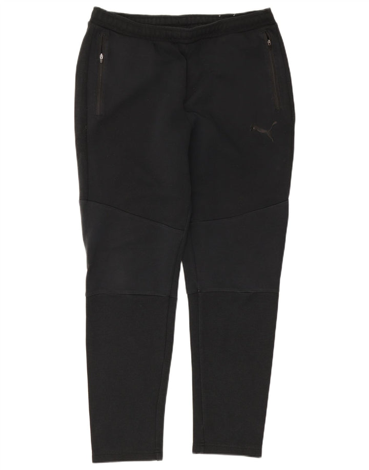 PUMA Pantalon de survêtement pour hommes Large Noir Coton