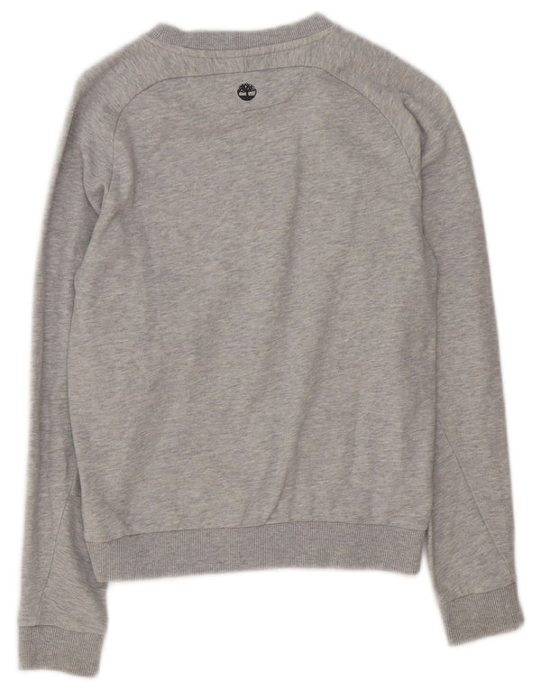 Timberland Sweat-shirt graphique pour garçon 11-12 ans XS Gris chiné