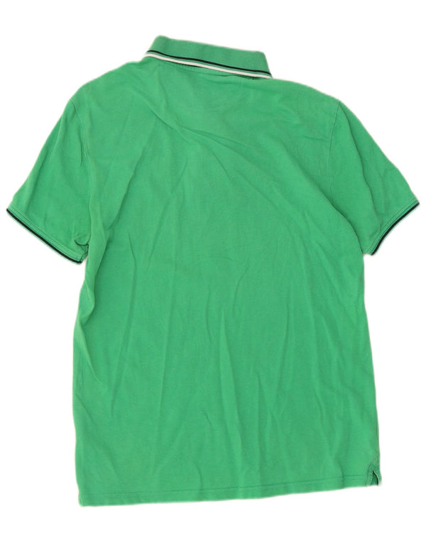 Champion Polo Homme Petit Vert Coton