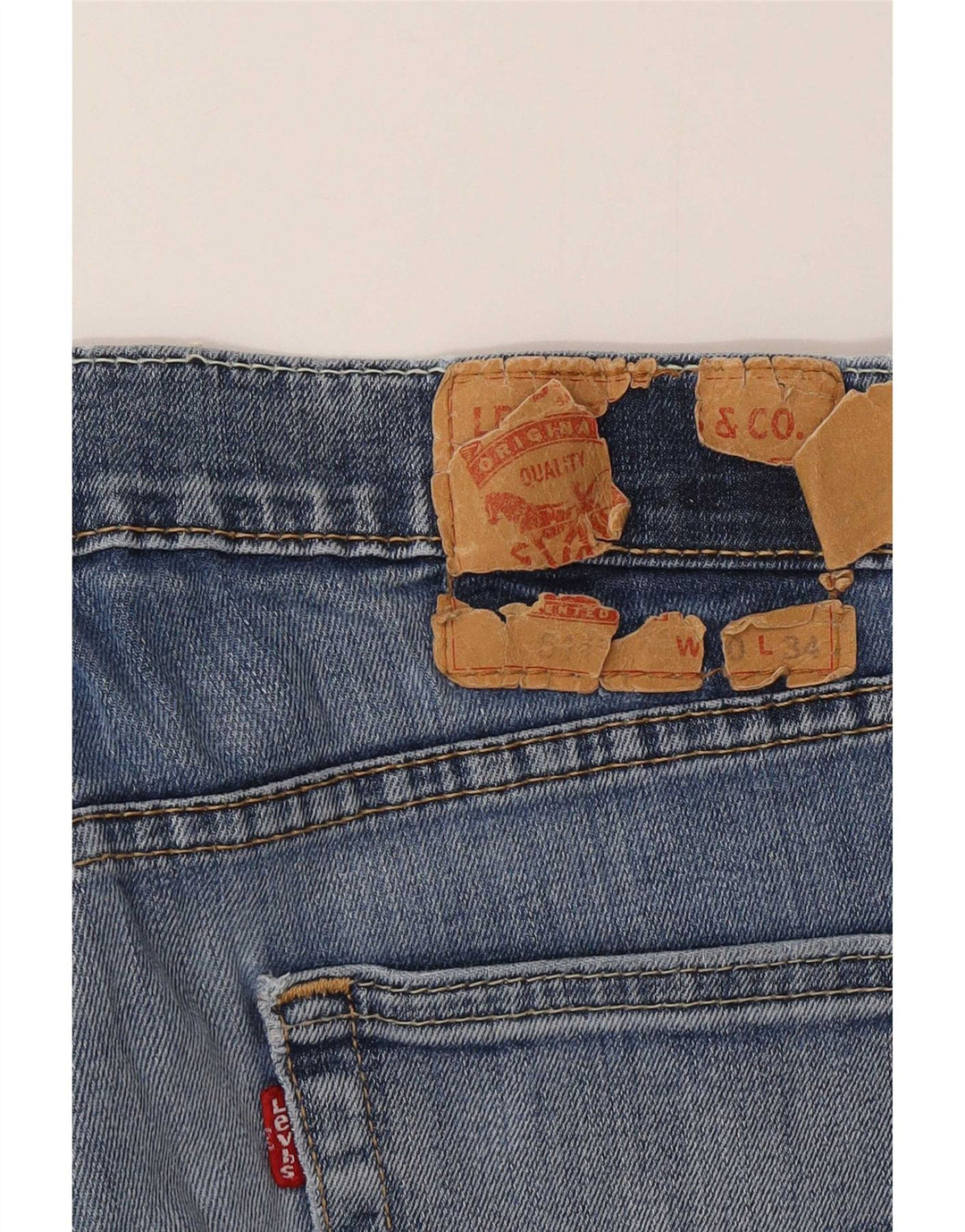 Levi's Jean Slim 511 Homme Bleu W30 L34 Coton