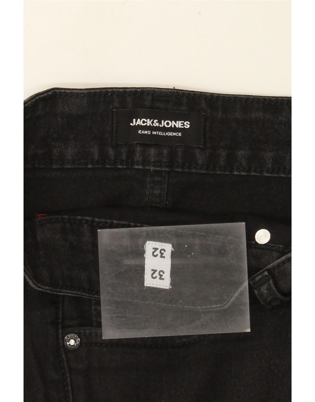 JACK & JONES Jean Slim Homme W32 L32 Noir