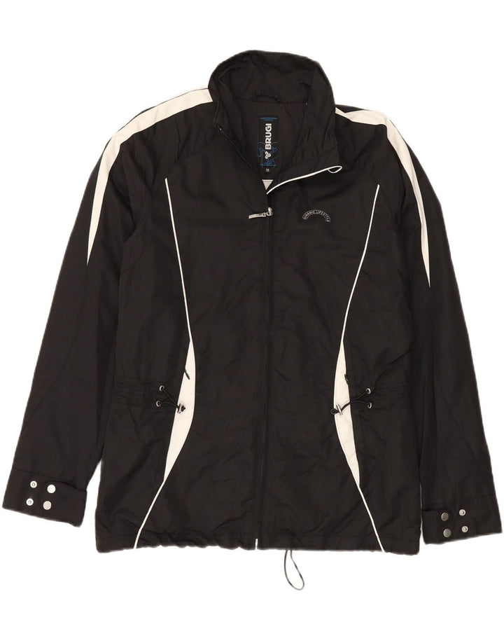 Brugi Veste de Pluie Homme UK 38 Medium Noir Colourblock Polyamide