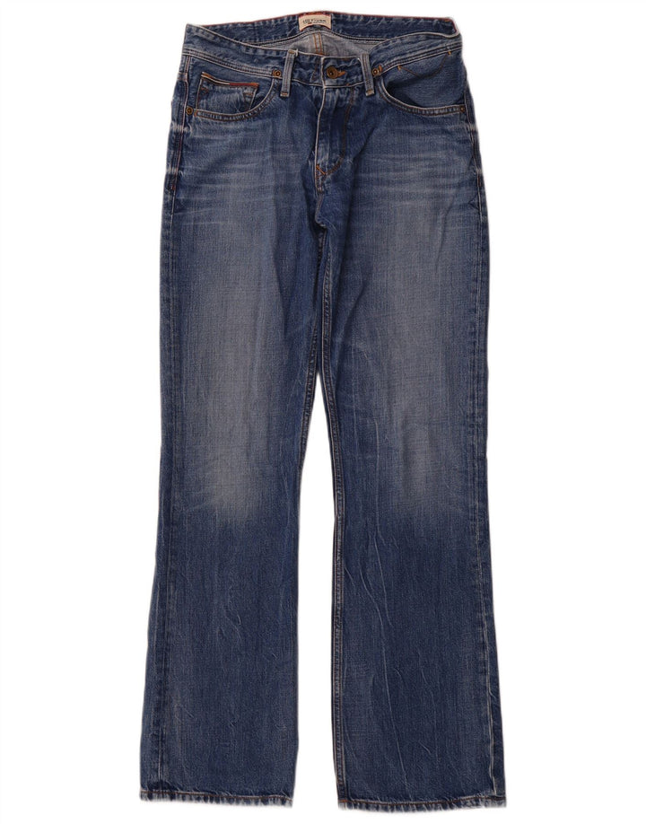 TOMMY HILFIGER Jean Droit Homme W30 L32 Bleu Coton