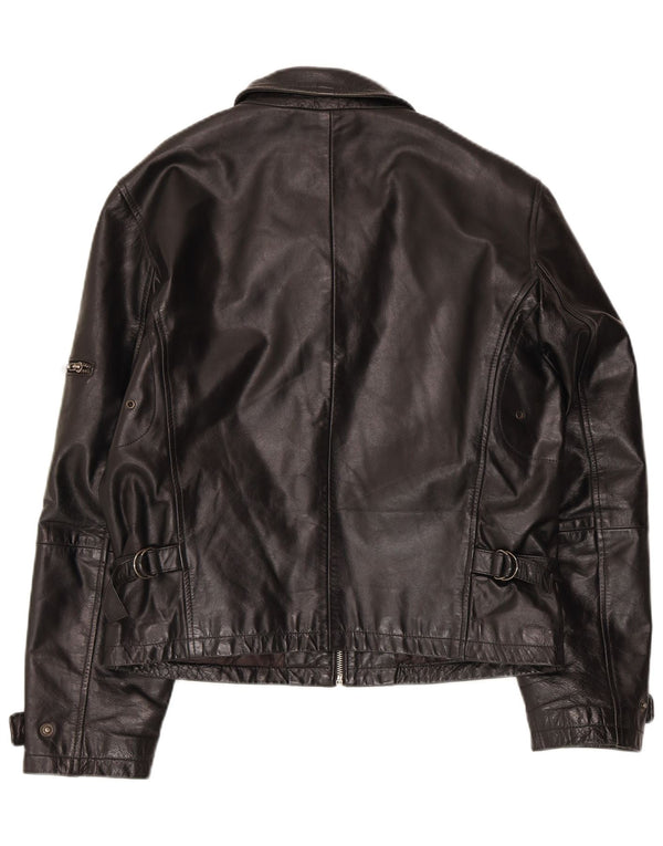 Conbipel Veste en Cuir Homme IT 50 Large Noir
