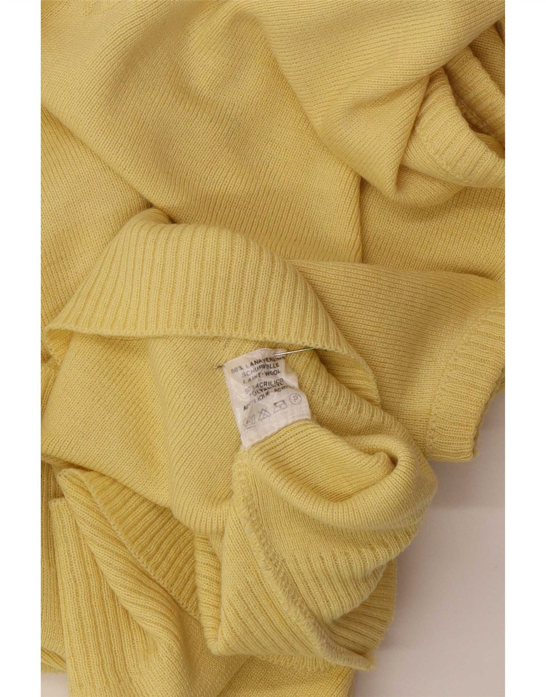 Débardeur vintage pour hommes jaune moyen