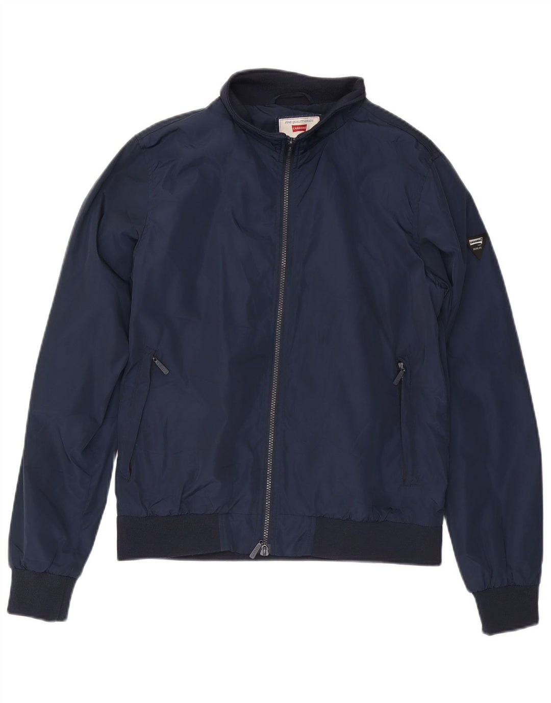 Carrera Veste Bomber Homme UK 38 Medium Bleu Marine Polyester