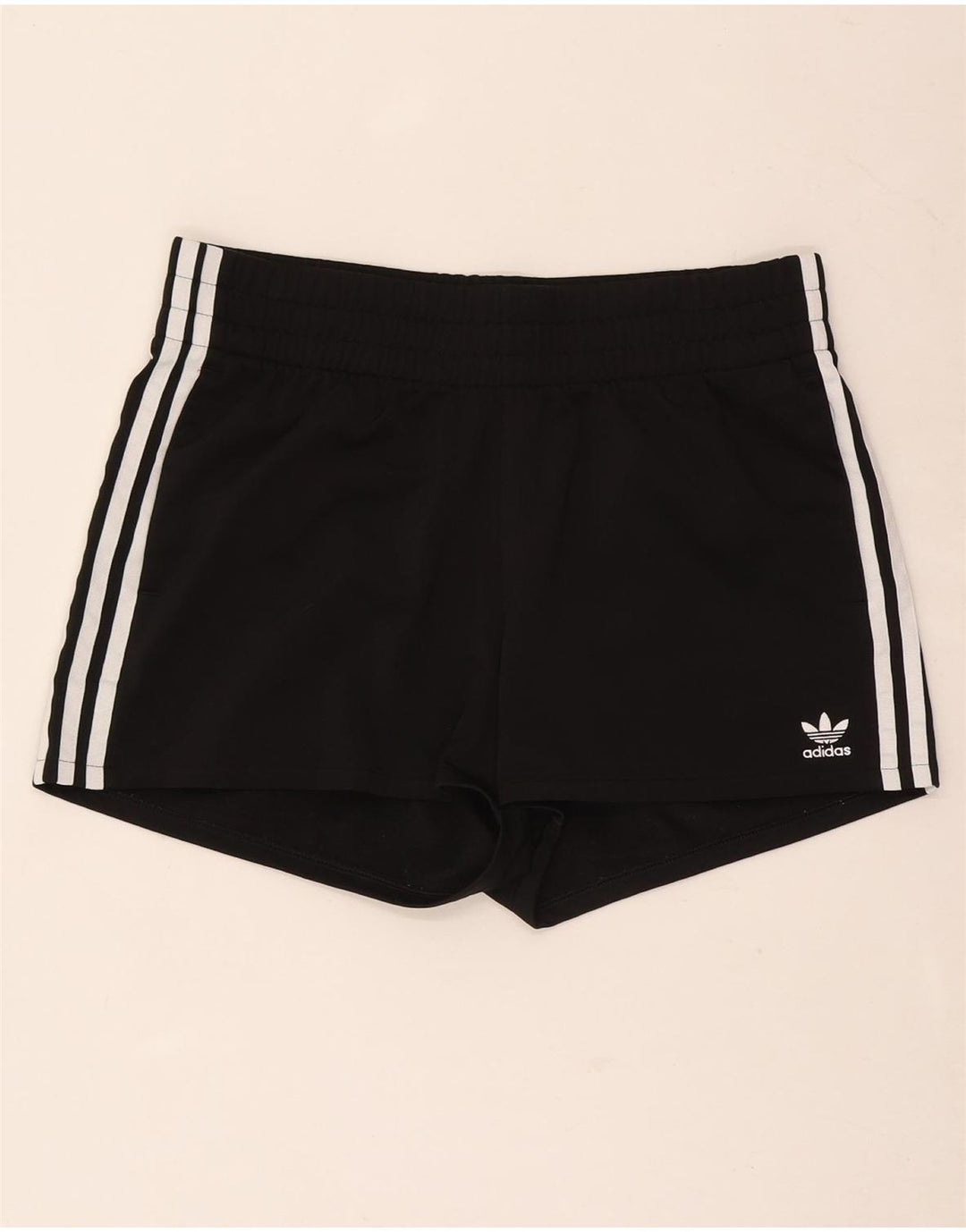 Adidas Short de sport pour femme UK 14 Medium Noir Polyester