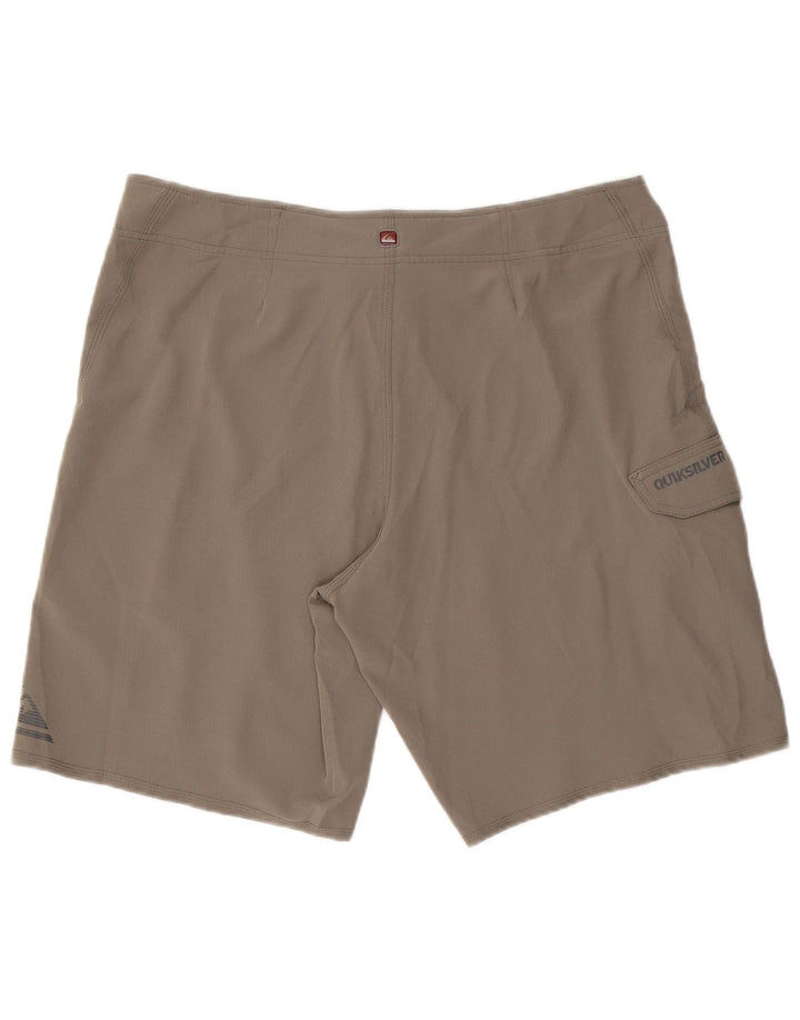 Quiksilver Short de Bain Homme XL Gris Polyester