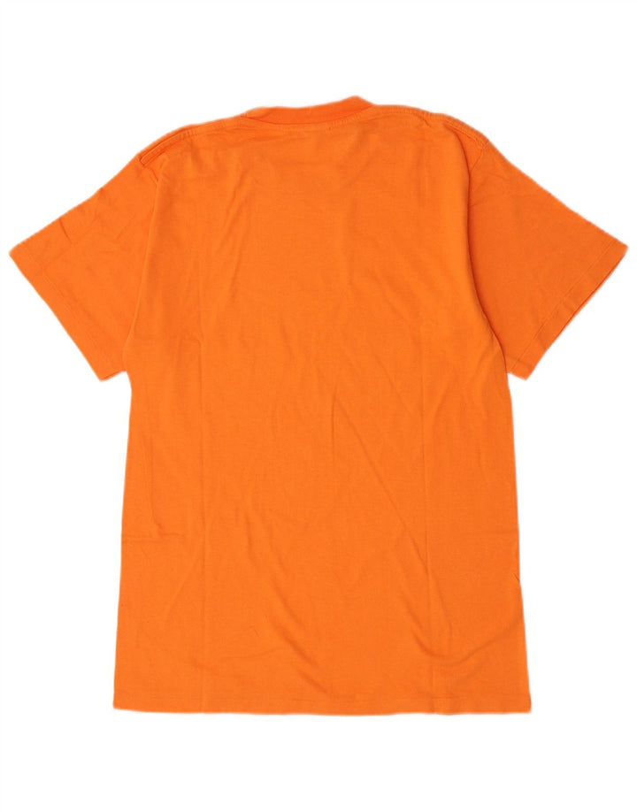 Champion T-Shirt Graphique Homme Orange Moyen Coton