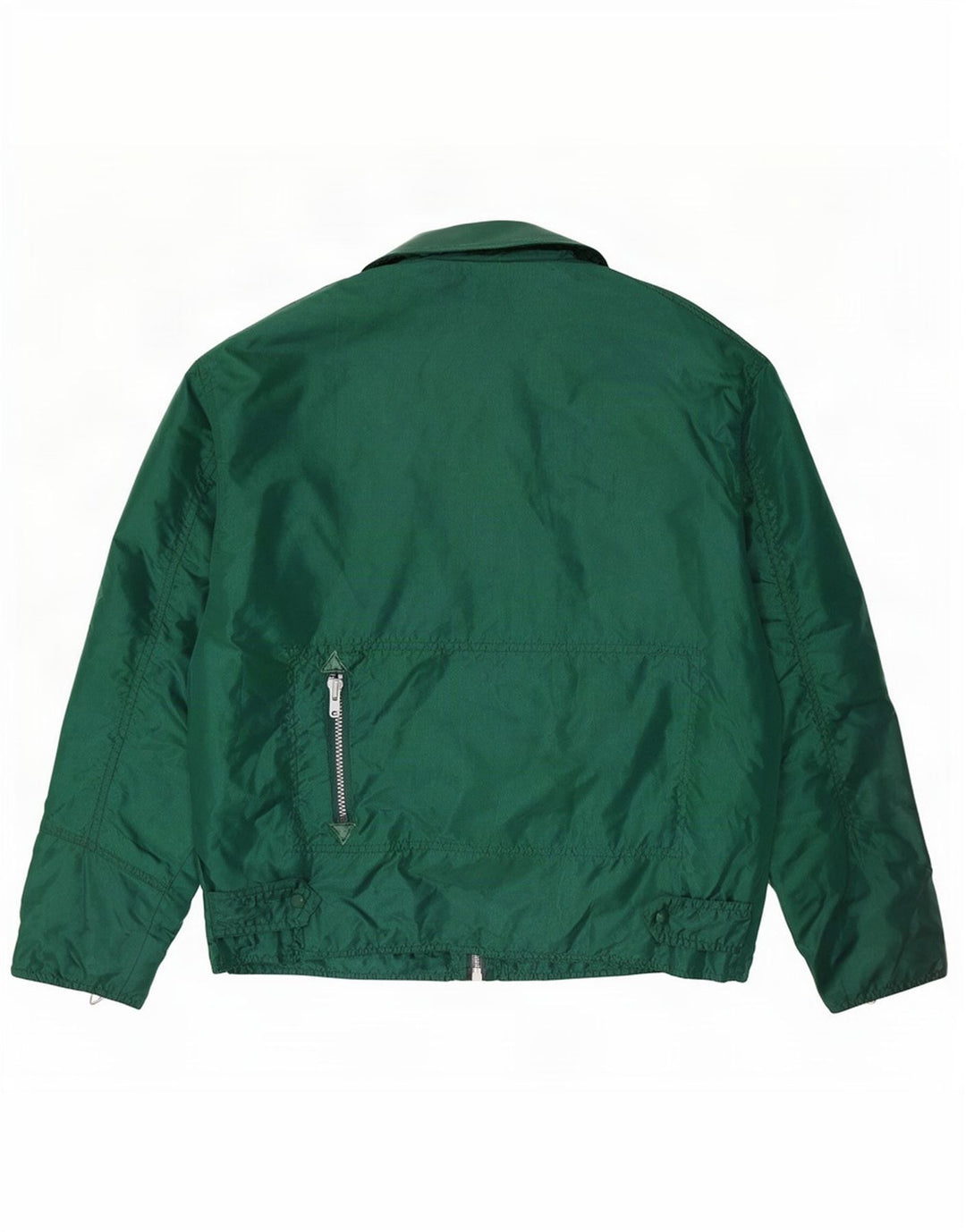 vintage Mens Bomber Jacket UK 40 Grand Nylon Vert