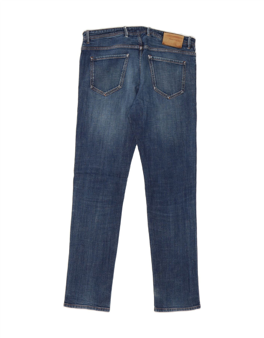 MASSIMO DUTTI Mens Slim Jeans EU 42 Large W32 L32 Blue Cotton Vintage Massimo Dutti and Second-Hand Massimo Dutti from Messina Hembry 