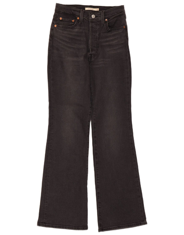 Levi's Jean Bootcut Taille Haute Ribcage Femme W28 L31 Gris Coton