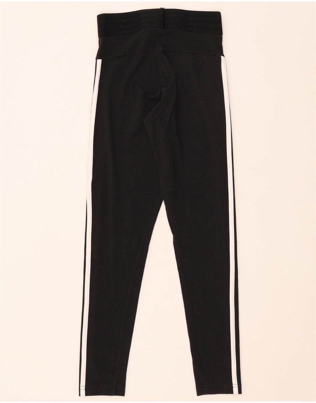 ADIDAS Leggings Femme UK 4/6 XS Noir Coton