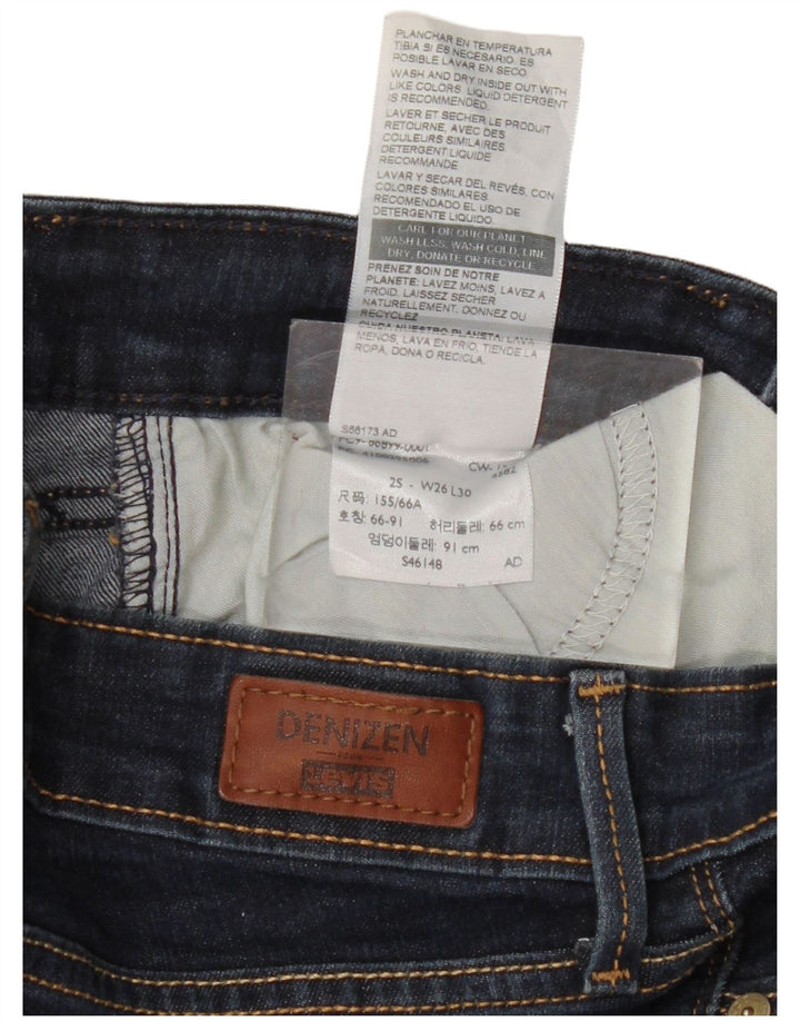 Levi's Jean Bootcut Denizen Modern Femme W26 L30 Bleu Marine Coton