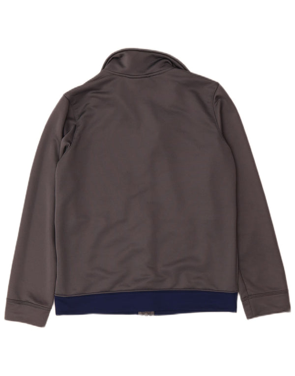 Nike - Veste de survêtement pour garçon - 12-13 ans - Grand gris - Polyester color block