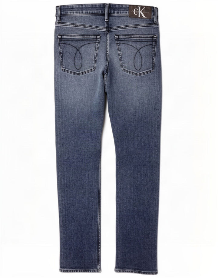 Calvin Klein Jean Slim Homme W29 L32 Bleu Coton