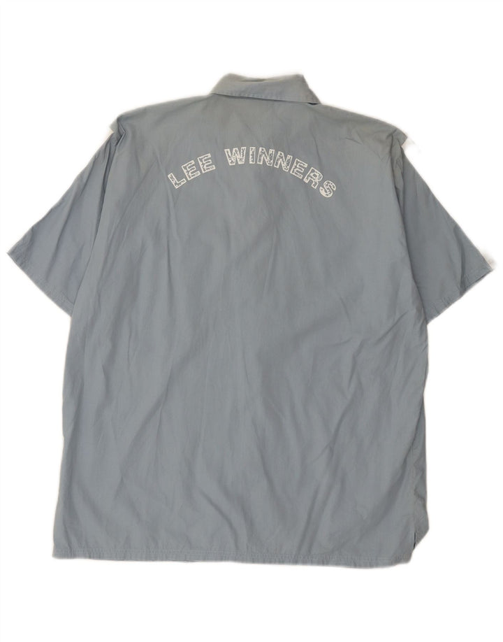 Lee Chemise Graphique à Manches Courtes pour Garçon 13-14 Ans Grand Bleu