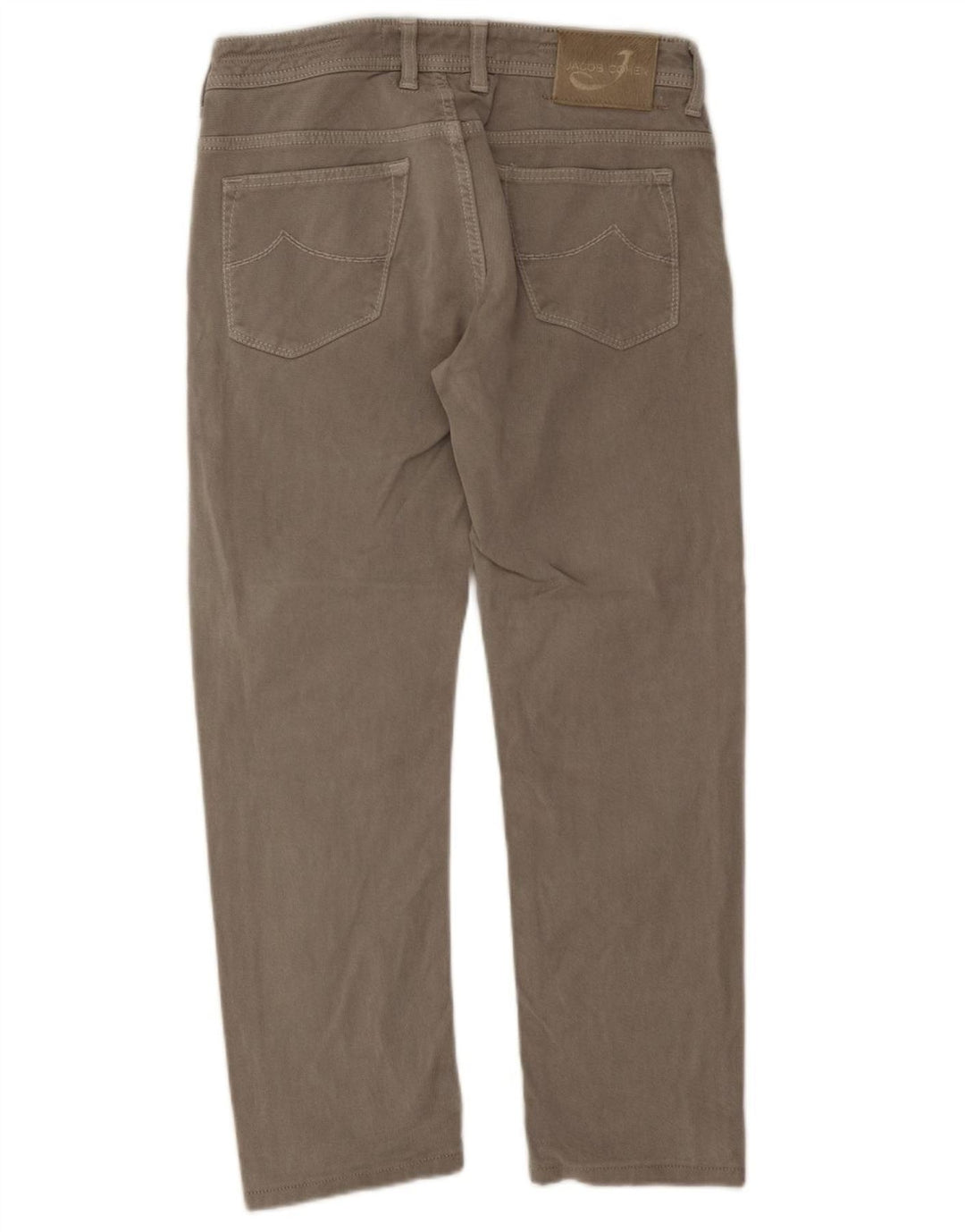Jacob Cohen Jean droit régulier pour homme W32 L26 gris coton