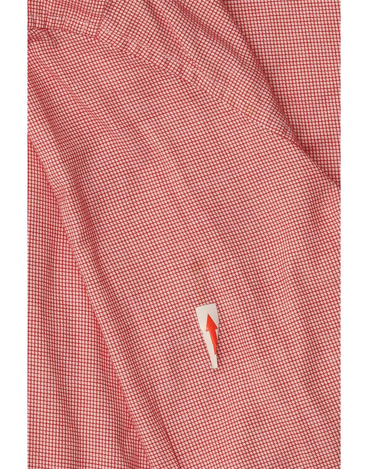 Tommy Hilfiger Chemise Mauritius Homme Grand Carreau Rouge Coton