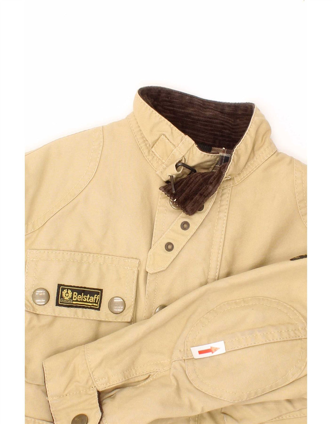 Belstaff Veste utilitaire pour garçon 3-4 ans en coton beige Biker