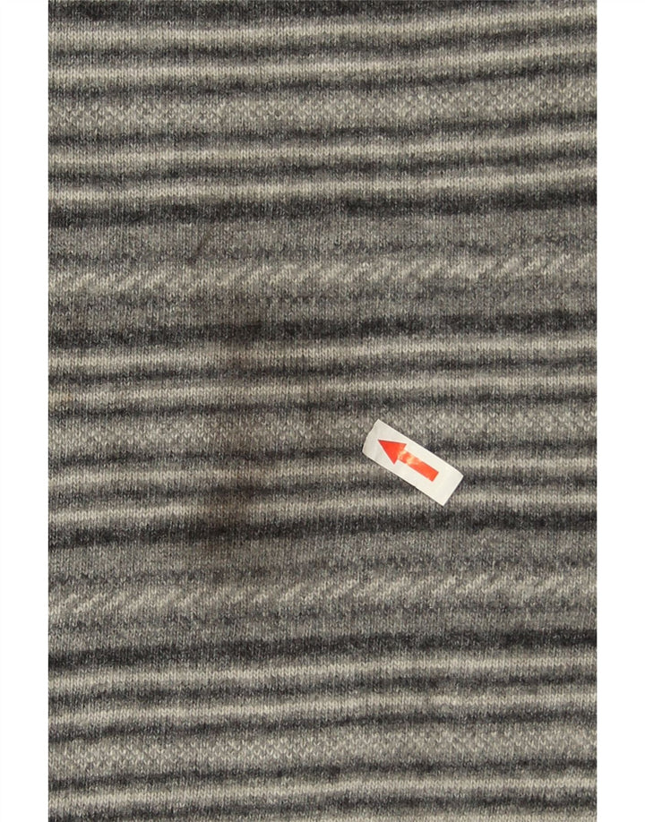 Marlboro Classics Pull à col rond pour homme XL Gris rayé