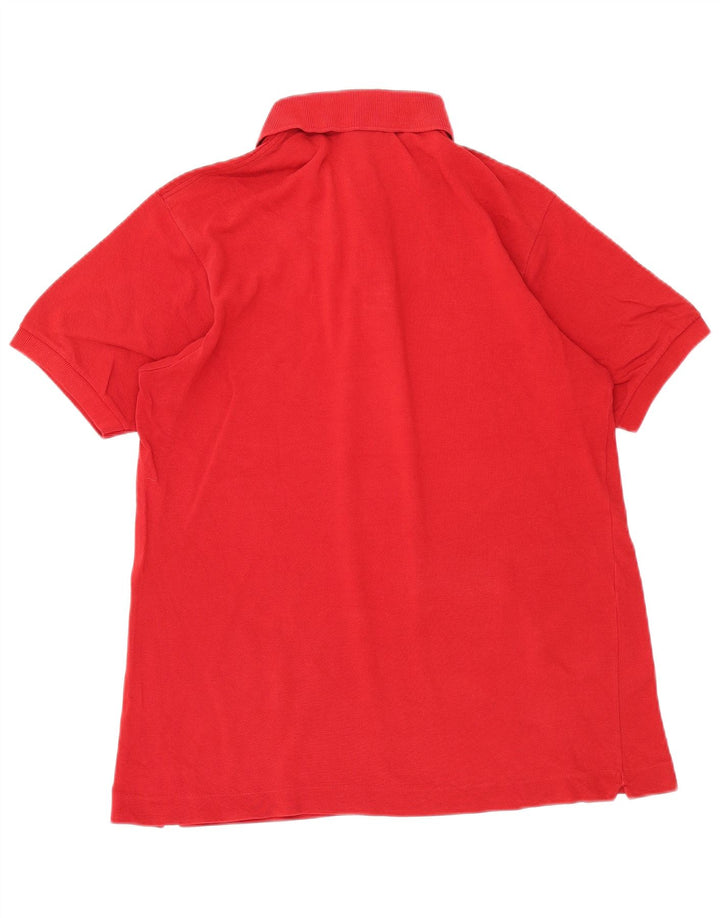 Lacoste Polo à manches courtes pour homme Taille 4 Rouge moyen Coton classique
