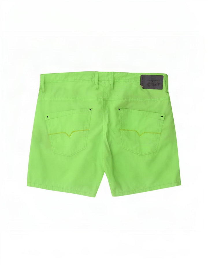 Diesel Short Homme Large W36 Vert Polyester