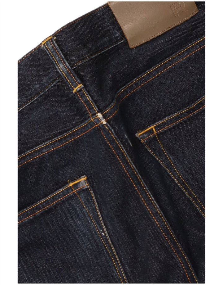 Reiss Jean Slim Femme W32 L30 Bleu Marine Coton