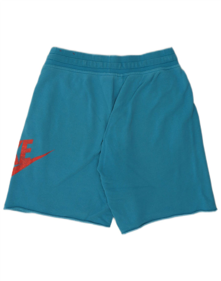 Nike Short de sport graphique en coton bleu moyen pour homme