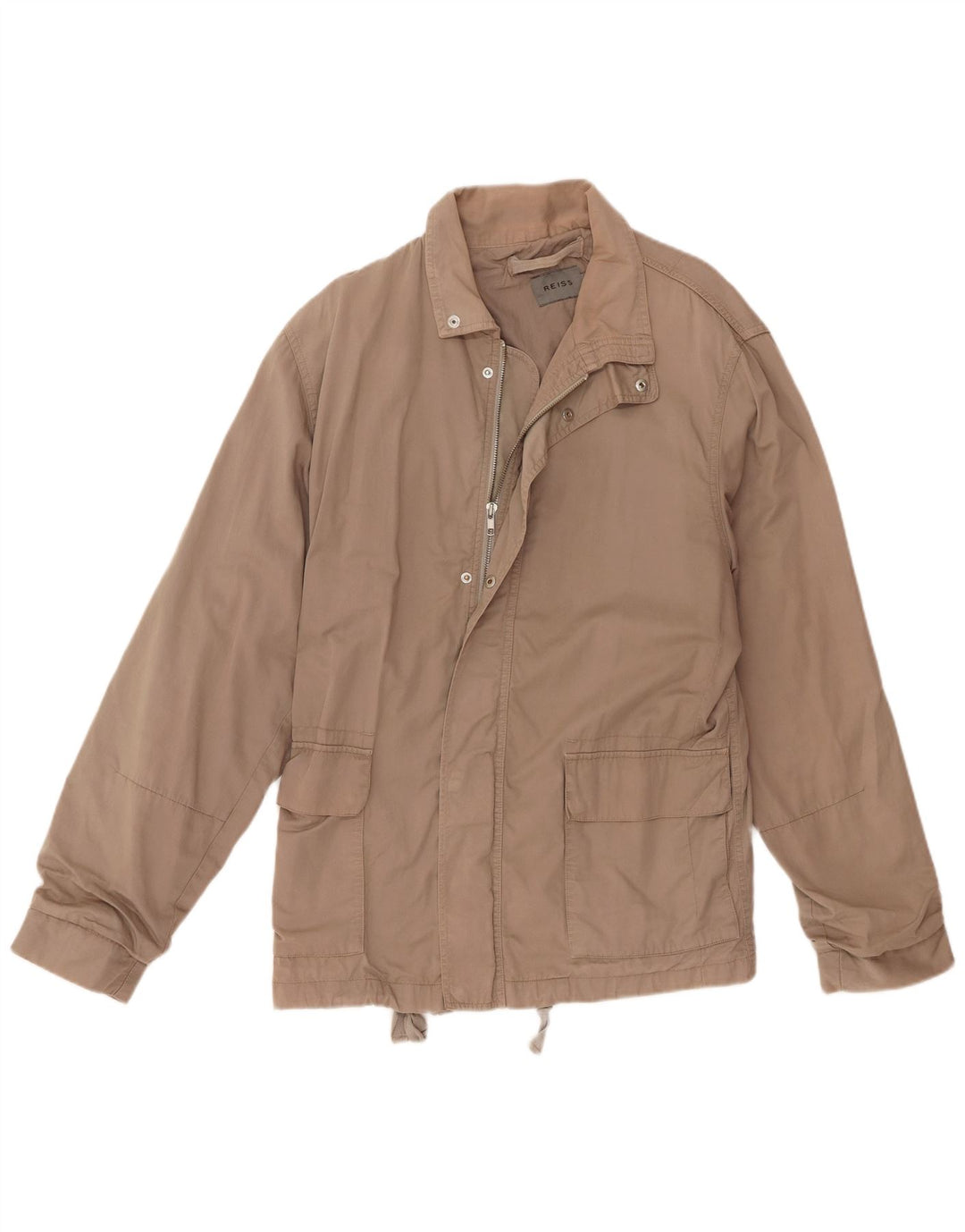 Reiss Veste utilitaire pour homme UK 44 2XL Beige Coton