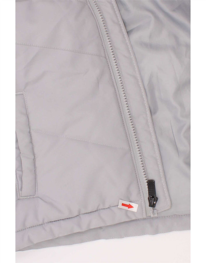 Veste matelassée à capuche Nike garçon 5-6 ans gris moyen polyester