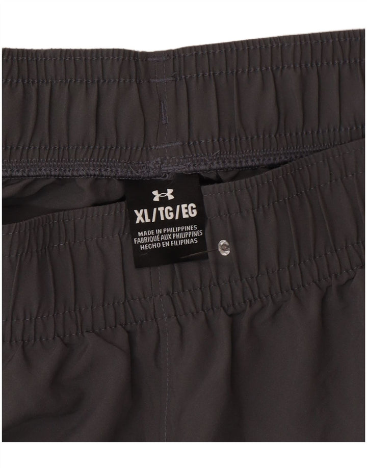 Under Armour Short de Sport Graphic Regular Homme XL Gris Polyester
