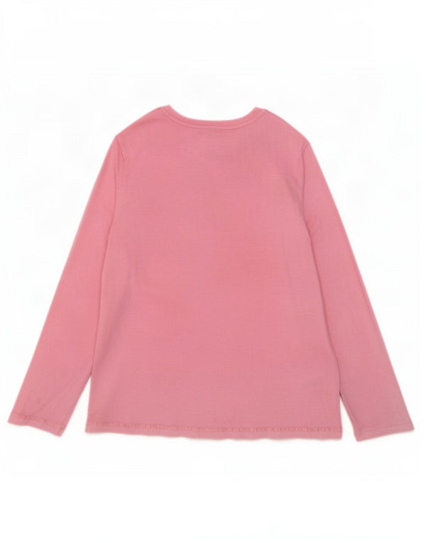 Marks & Spencer Haut à manches longues pour femme UK 18 XL Rose Viscose