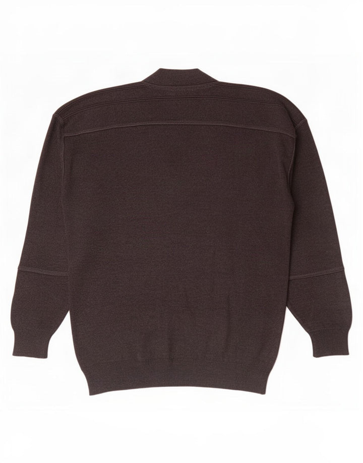 Il Granchio Pull Col V Homme Large Gris Laine