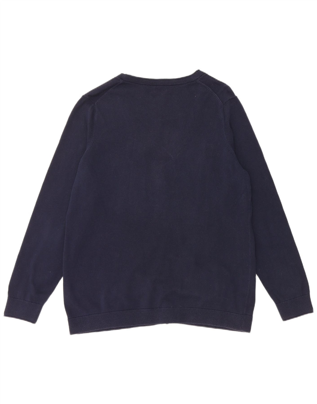 TOMMY HILFIGER Pull Cardigan Femme UK 18 XL Bleu Marine Coton