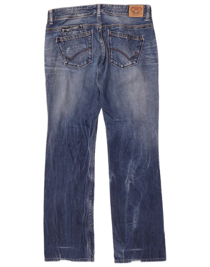 Tommy Hilfiger Jean Droit Ruby Femme W30 L32 Bleu Coton